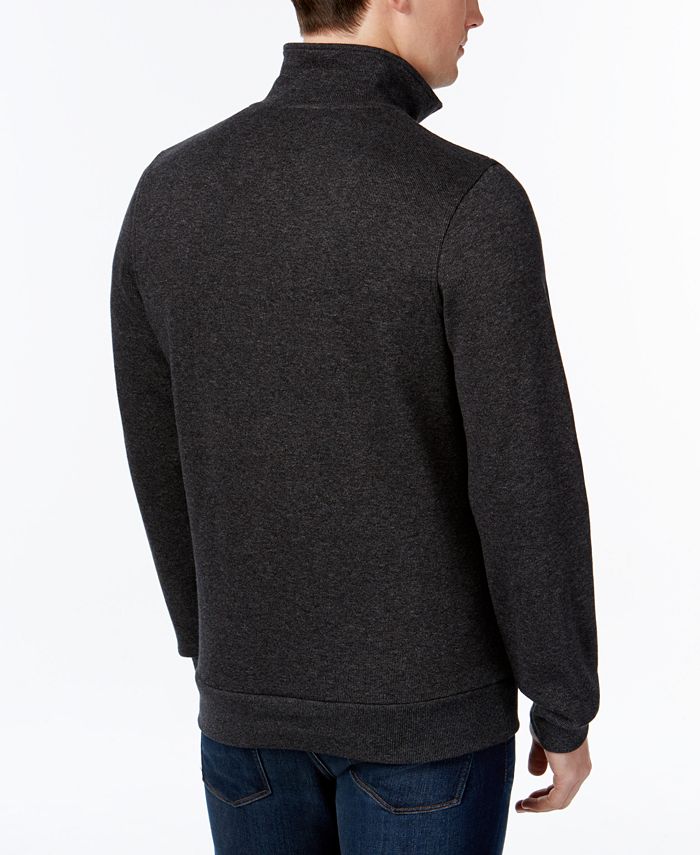 Lacoste Long-Sleeve Half-Zip Sweatshirt - Macy's