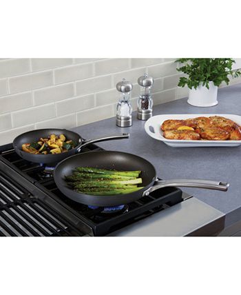 Calphalon Classic Hard-Anodized Nonstick Frying Pan Set, 8-Inch and 10-Inch Frying Pans