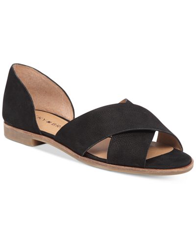 Lucky Brand Women's Gallah Crisscross Sandals