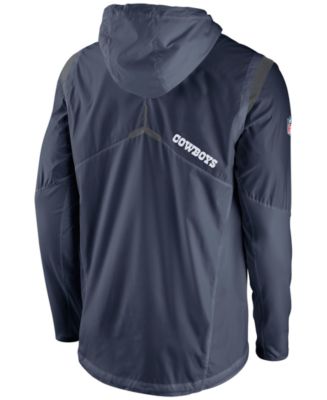 Nike Men's Dallas Cowboys Vapor Speed Fly Rush Pullover Jacket