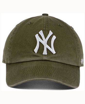 47 Brand New York Yankees Khaki Clean UP Cap - Macy's