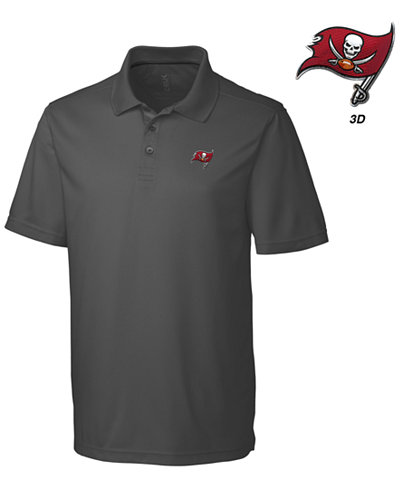 Cutter & Buck Men's Tampa Bay Buccaneers 3D Emblem Fairwood Polo Shirt
