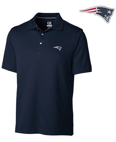 Cutter & Buck Men's New England Patriots DryTec Glendale Polo Shirt