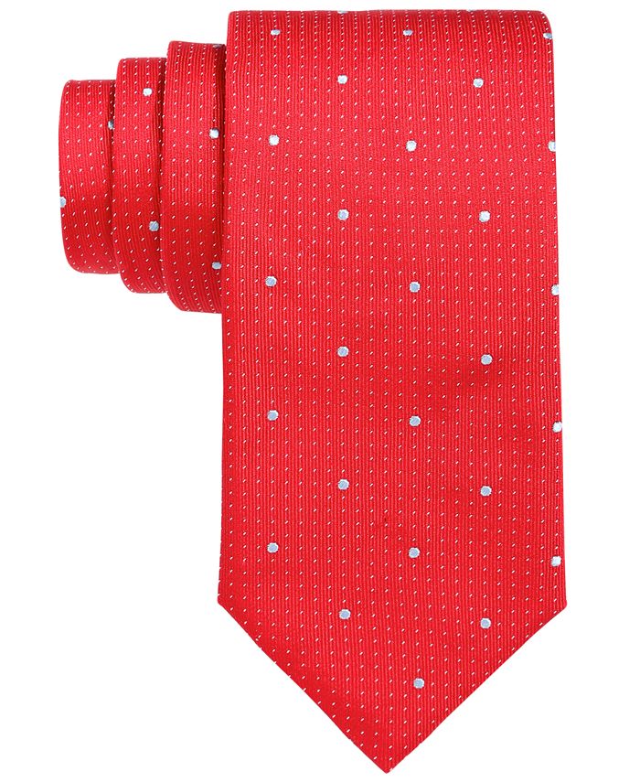 Hugo Boss Men's Dot Pin Slim Tie - Macy's