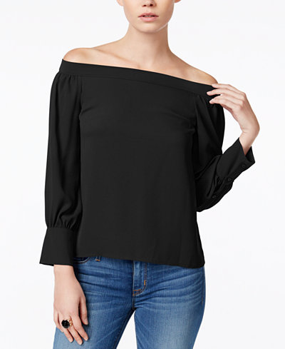 Bar III Off-The-Shoulder Top, Only at Macy's