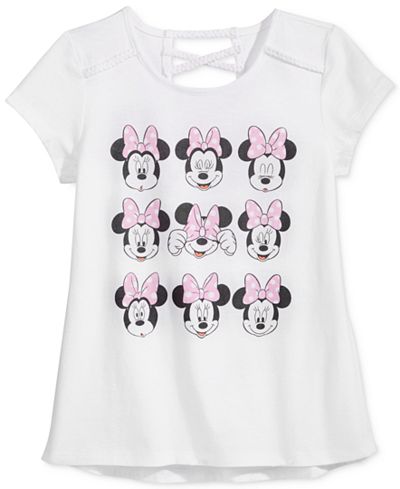 Disney's® Minnie Mouse Graphic-Print T-Shirt, Big Girls (7-16)