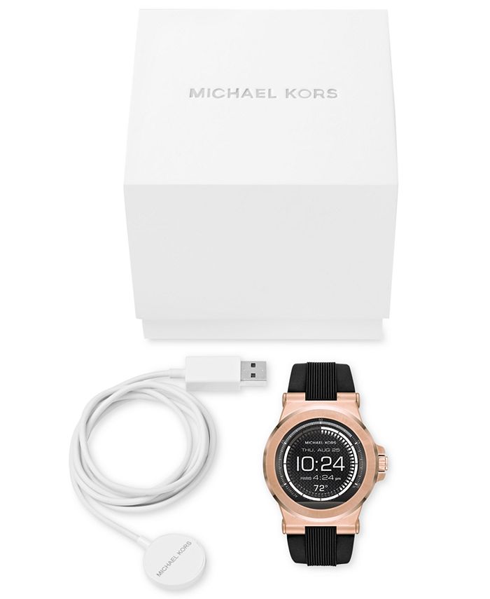 michael kors dylan smartwatch strap