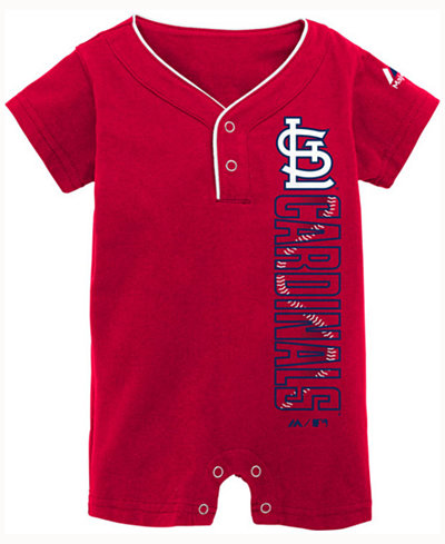 Majestic Infant Boys' St. Louis Cardinals Romper, (0-9 months)