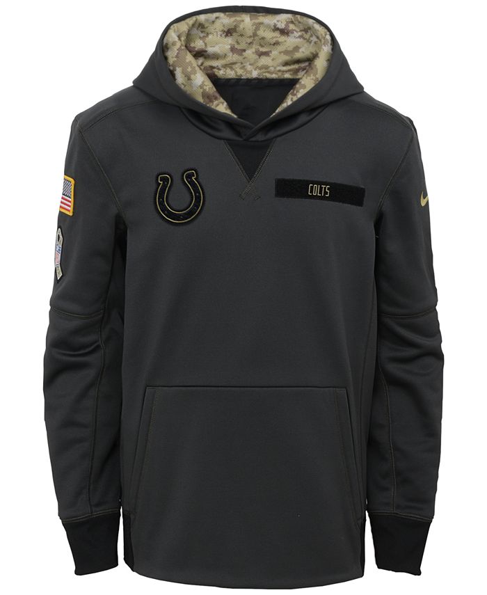 Nike Indianapolis Colts Salute to Service Hoodie, Big Boys (8-20) - Macy's