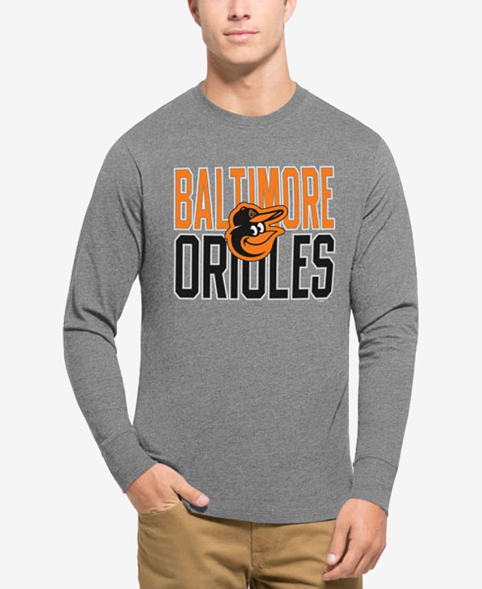 47 Brand Men's Baltimore Orioles Power Alley Long-Sleeve T-Shirt