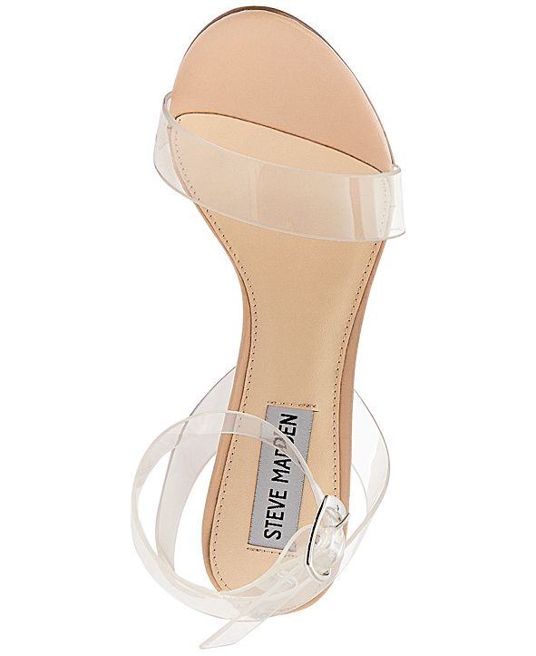 Steve Madden Women's Teena Lucite Dress Sandals & Reviews - Sandals ...