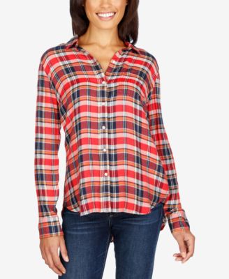 Lucky Brand - Long-Sleeve Plaid Shirt