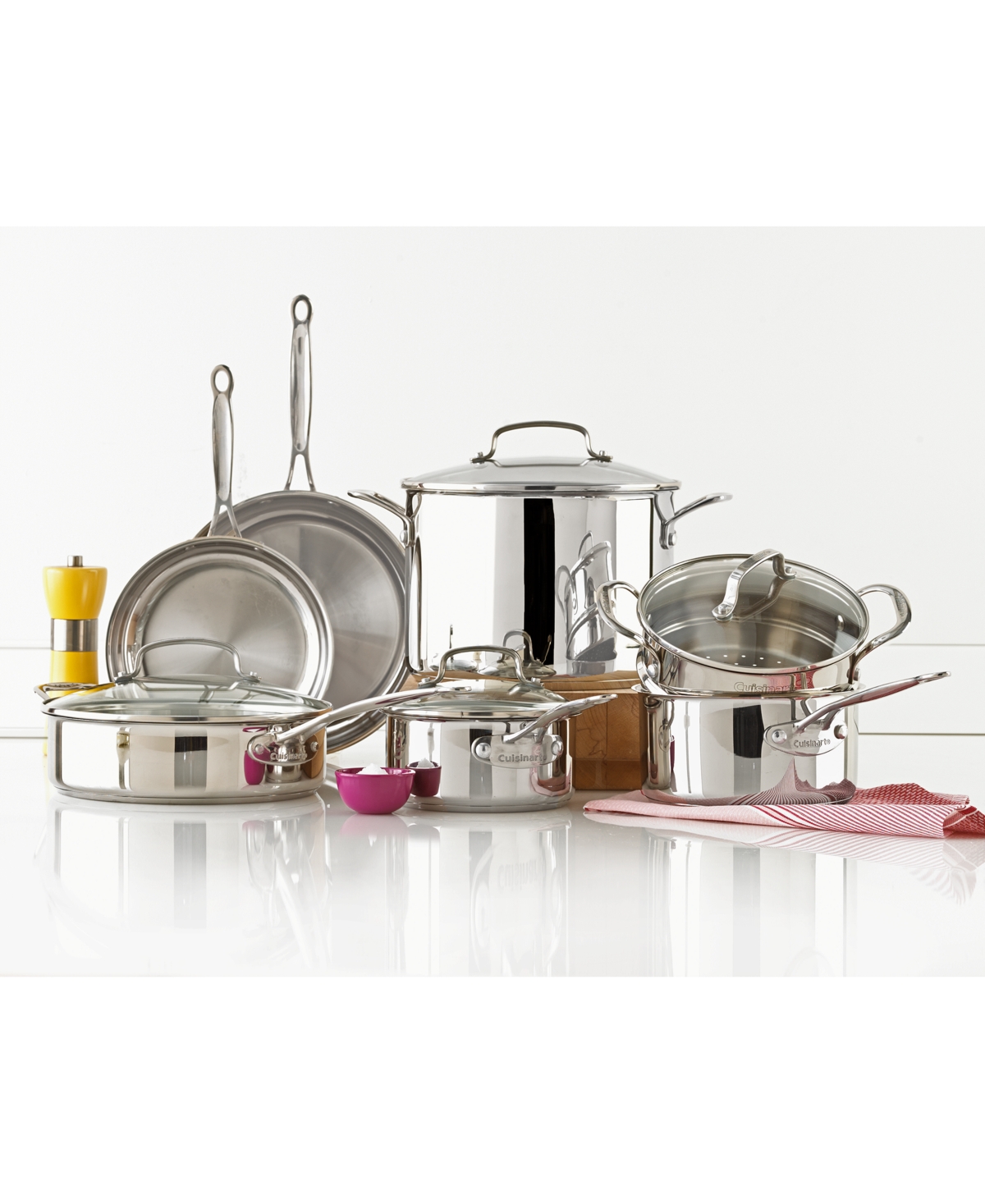 Cuisinart Pro Series Stainless Steel 11-pc. Cookware Set