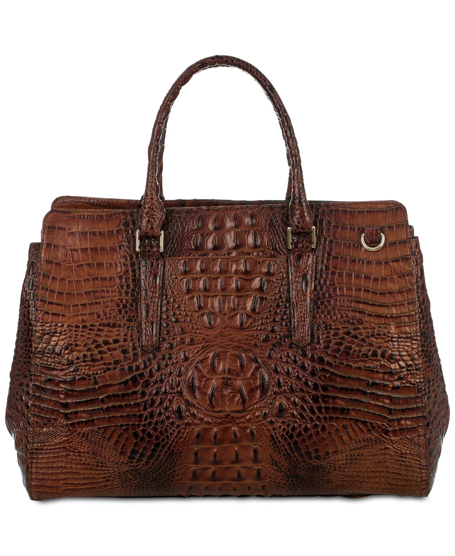 Finley Large Leather Carryall Satchel Bag