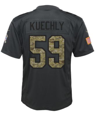 luke kuechly salute to service jersey