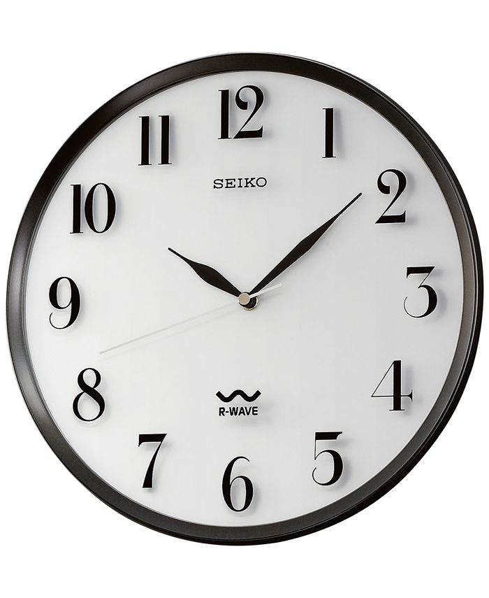 Seiko R-Wave Atomic Wall Clock & Reviews - All Watches - Jewelry & Watches  - Macy's