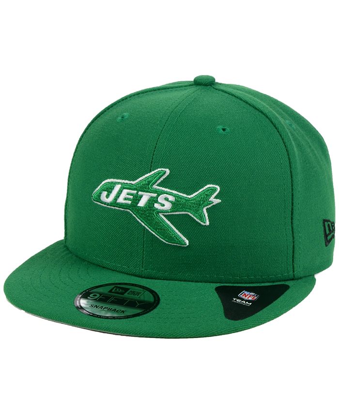 New Era New York Jets Historic Vintage 9FIFTY Snapback Cap - Macy's