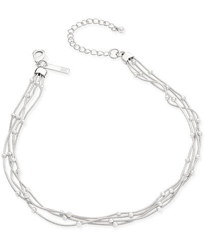 INC International Concepts Bead Chain Choker Necklace, Only at Macy's