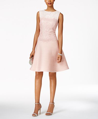 Tadashi Shoji Lace Fit & Flare Dress