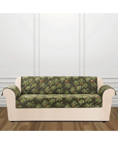 Sure Fit Closeout Holiday Motifs Quilted Sofa Slipcover Reviews
