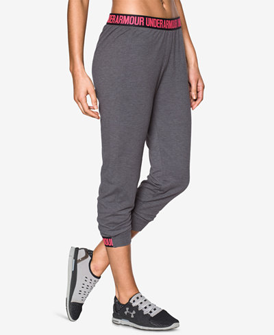 Under Armour Featherweight Cropped Fleece Pants