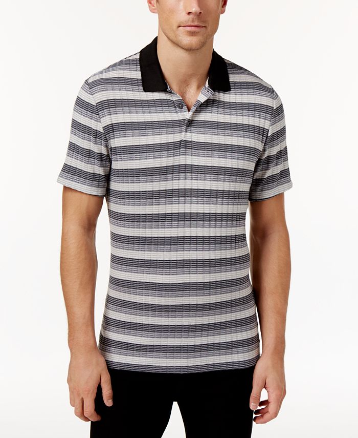 Alfani Men s Stretch Striped Polo Created for Macy s Macy s