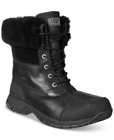 UGG® Men&#39;s Waterproof Butte Boots - All Men&#39;s Shoes - Men - Macy&#39;s