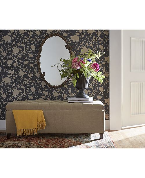 Furniture Ariana Tufted Storage Bench Reviews Furniture Macy S