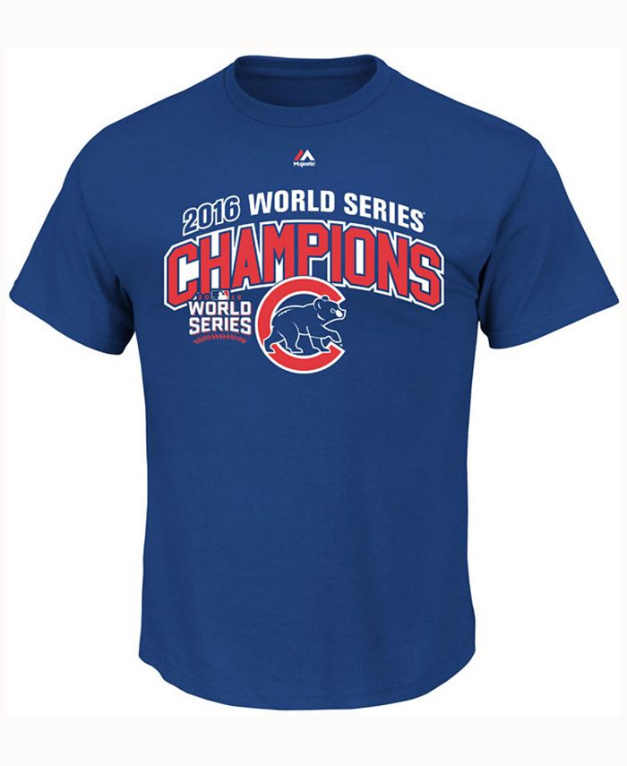 Majestic Chicago Cubs World Series Roster T-Shirt, Big Boys (8-20) - Macy's