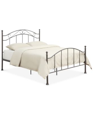 Pulaski - Karre Scroll Metal Queen Bed, Direct Ship