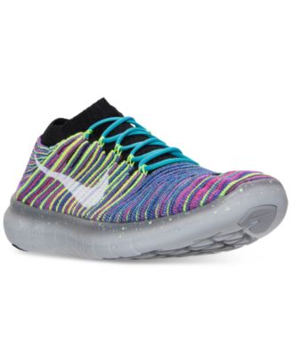 Nike - Men's Free Run Motion Flyknit Running Sneakers from Finish Line