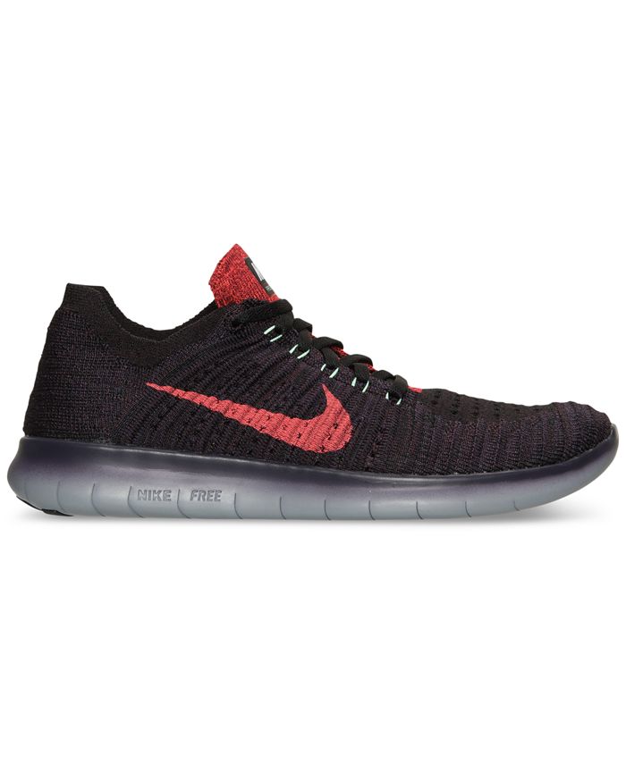 Nike Men's Free Run Flyknit Running Sneakers from Finish Line & Reviews ...