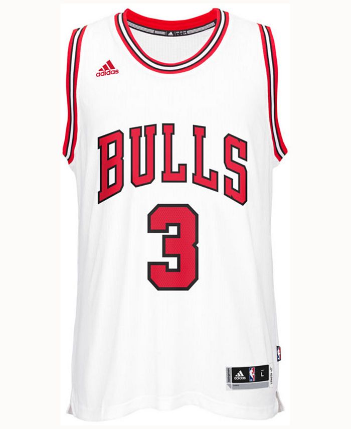 adidas Men's Dwyane Wade Chicago Bulls New Swingman Jersey & Reviews ...