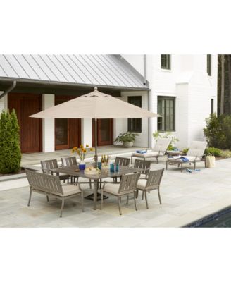Wayland Outdoor Dining Chair with Sunbrella&reg; Cushions, Created for Macy's