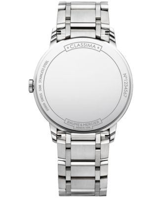 Men's Swiss Classima Stainless Steel Bracelet Watch 40mm M0A10354