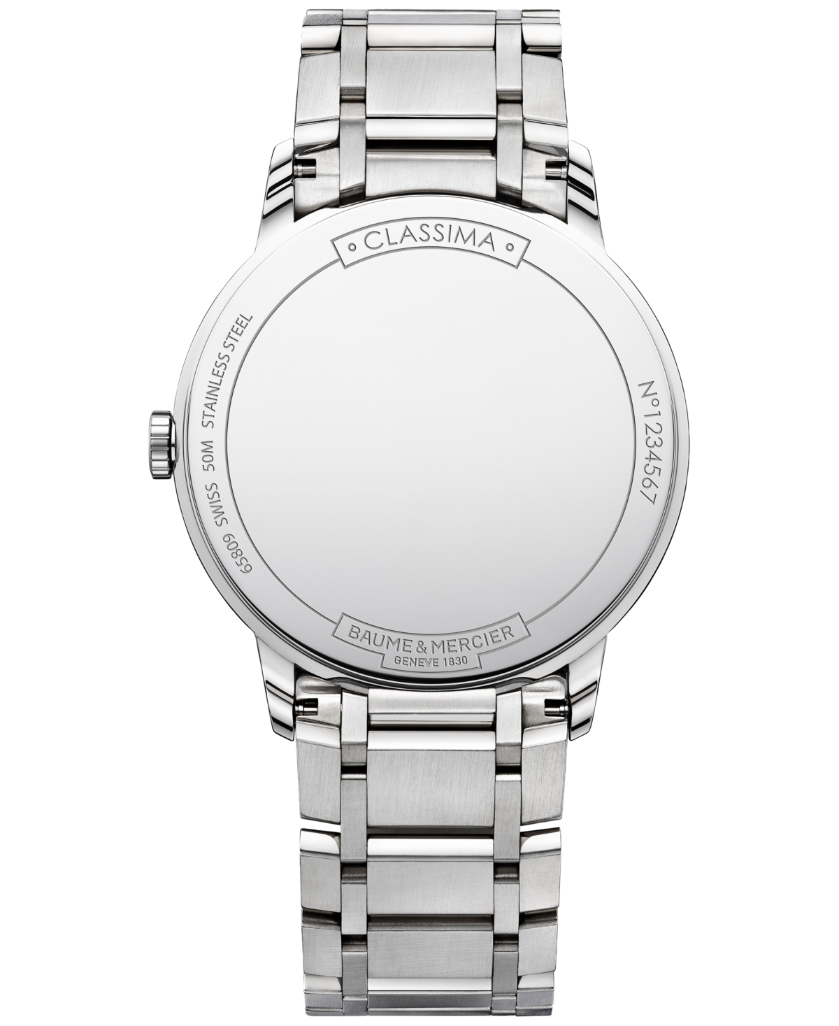 Shop Baume & Mercier Men's Swiss Classima Stainless Steel Bracelet Watch 40mm M0a10354 In Silver