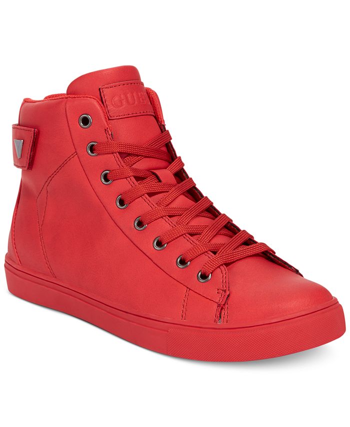GUESS Men's Tulley High-Top Sneakers - Macy's