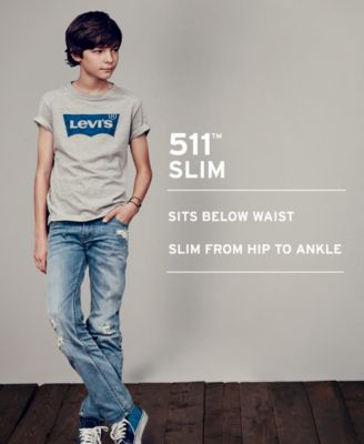 levis skinny jeans kids 