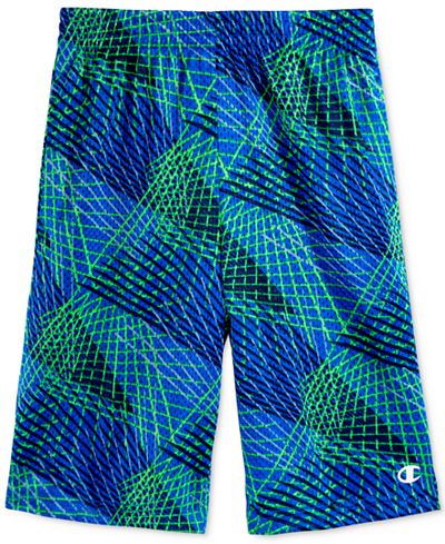 Champion Abstract-Print Mesh Shorts, Toddler & Little Boys (2T-7)