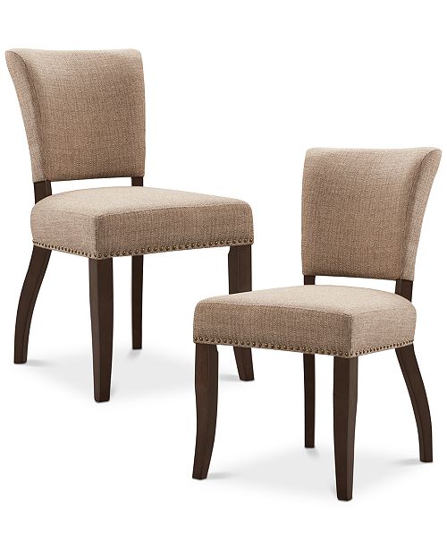 Furniture Cali Set of 2 Dining Chairs, Quick Ship Furniture Macy's