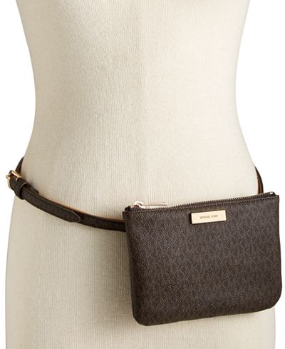 MICHAEL Michael Kors Signature Fanny Pack, A Macy's Exclusive Style ...