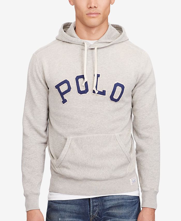 Polo Ralph Lauren Men's Fleece Hoodie, Created for Macy's & Reviews -  Hoodies & Sweatshirts - Men - Macy's