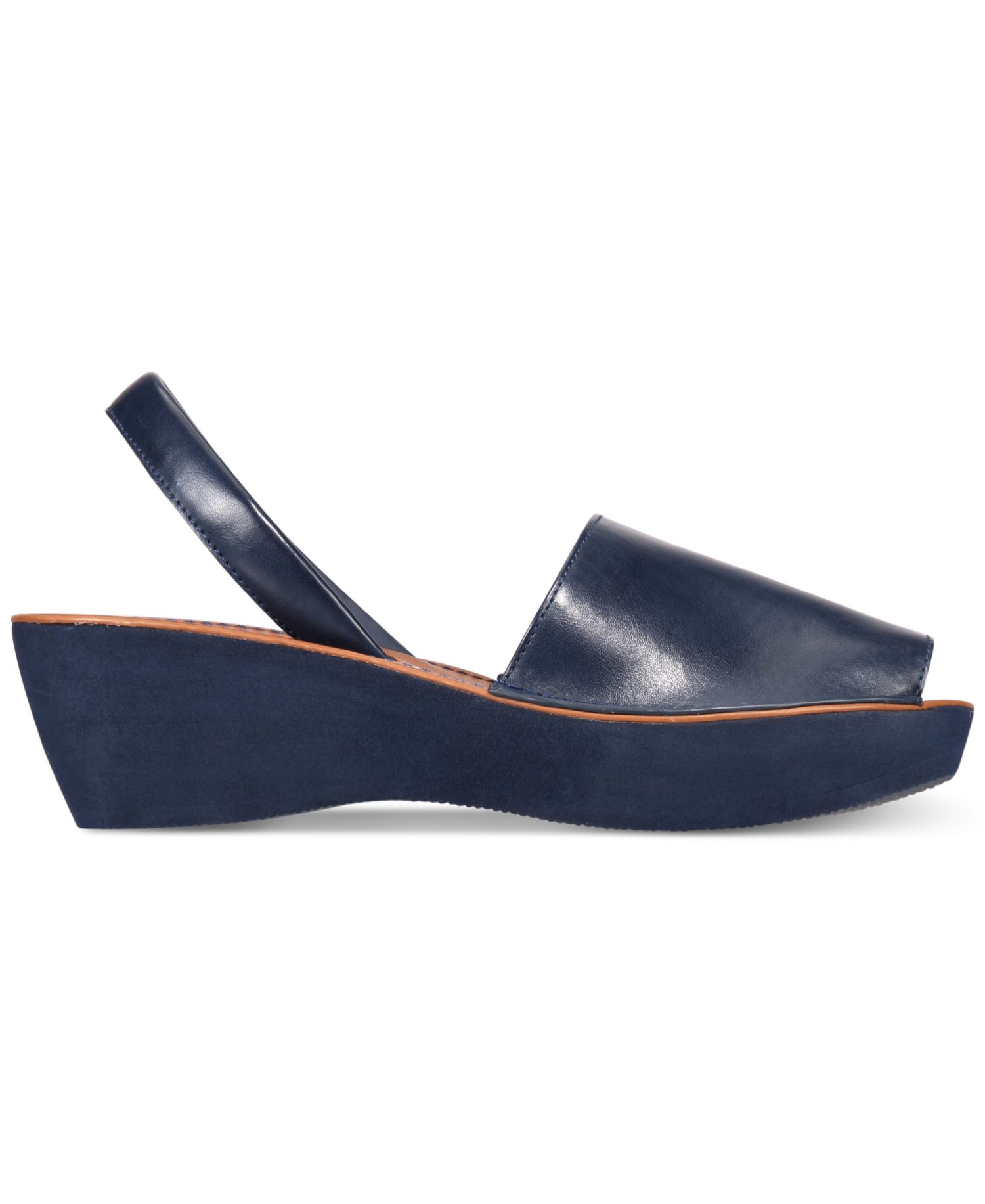 Women's Fine Glass Platform Wedge Sandals