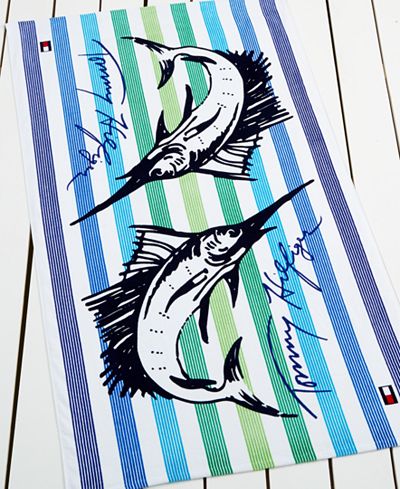 Tommy Hilfiger Marlin Mania Beach Towel