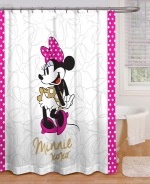 Upc 032281077341 Jay Franco Minnie Mouse Xoxo Shower Curtain