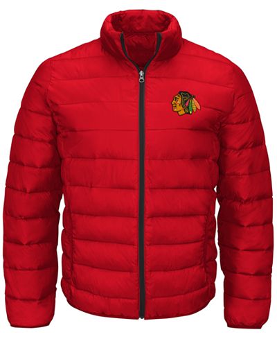 G-III Sports Men's Chicago Blackhawks Skybox Packable Quilted Jacket