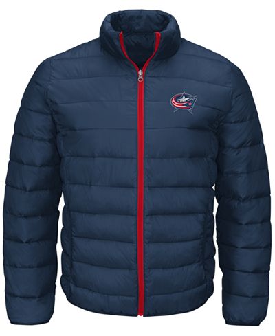 G-III Sports Men's Columbus Blue Jackets Skybox Packable Quilted Jacket
