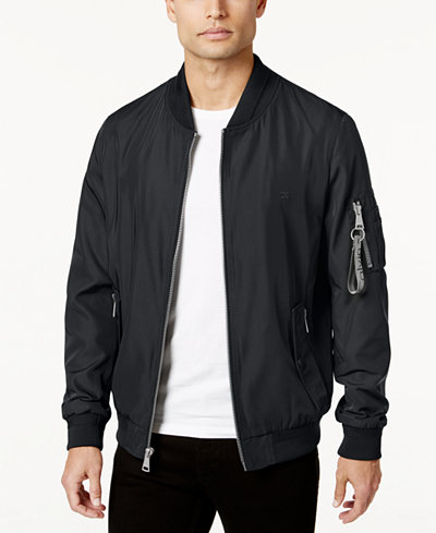 Calvin Klein Men's Panorama Flight Jacket - Coats & Jackets - Men - Macy's