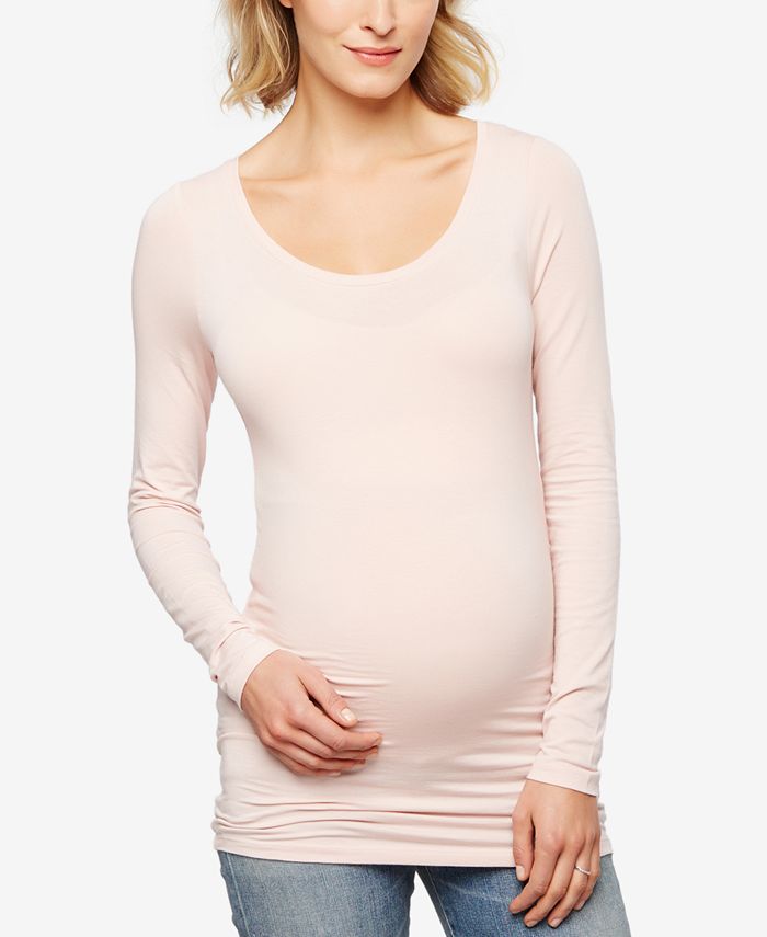 A Pea in the Pod Maternity Ruched Top & Reviews - Maternity - Women ...
