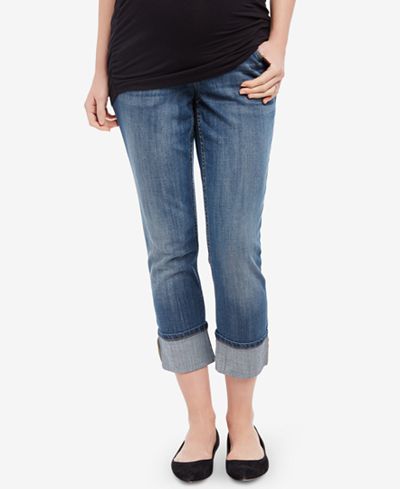 Motherhood Maternity Cropped Jeans